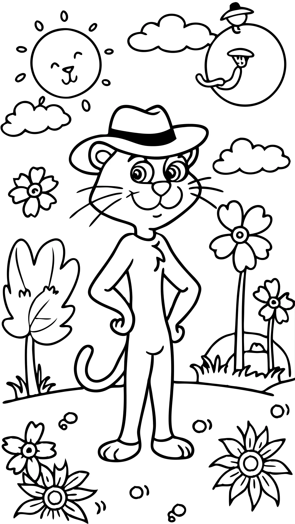 coloring pages pink panther